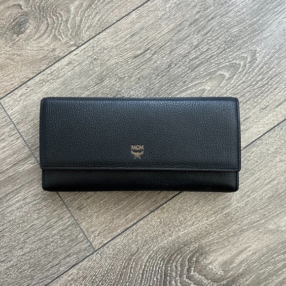 MCM Black Leather Wallet - Picture 2 of 11